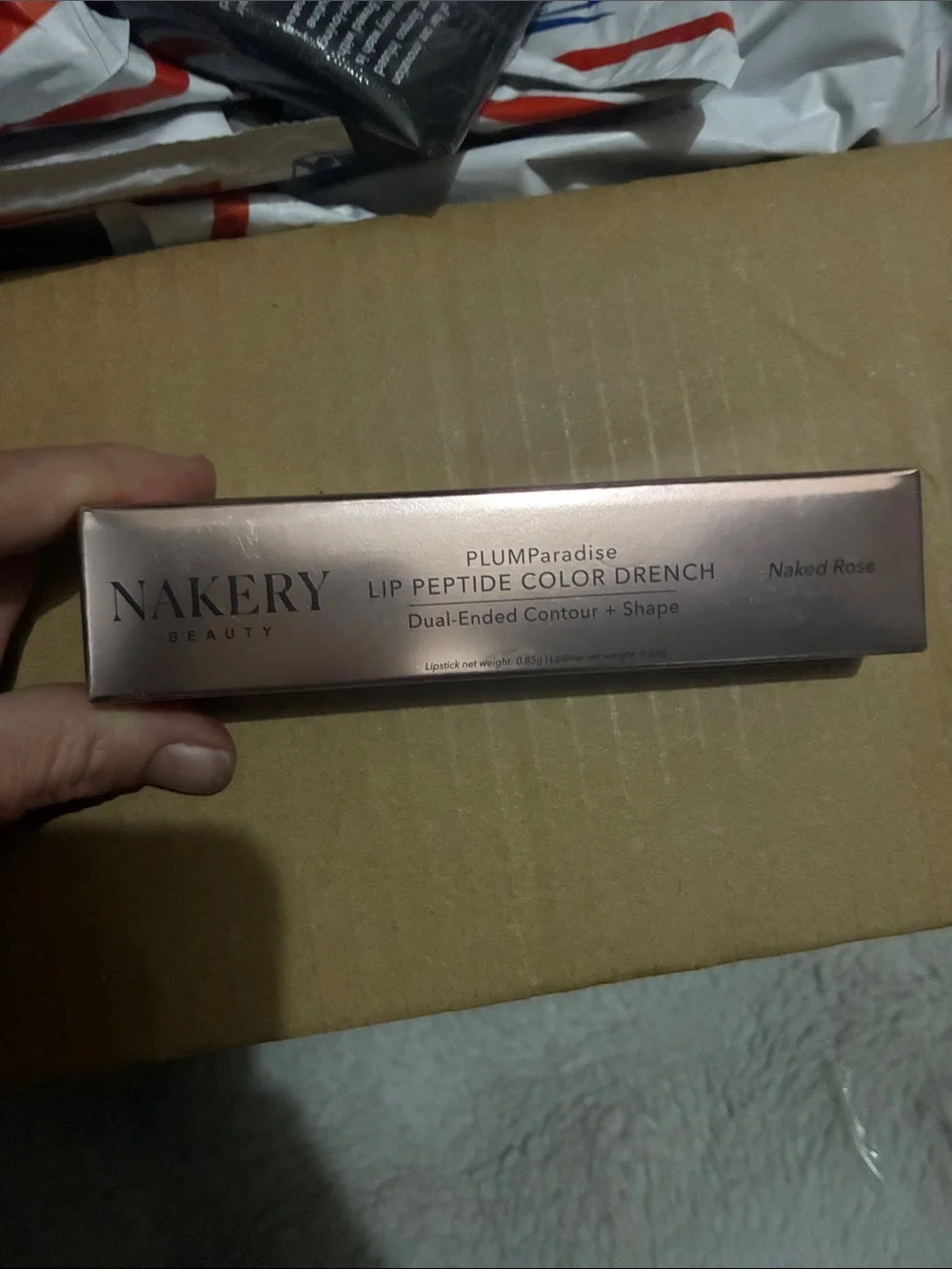 PLUMParadise Lip Peptide Color Drench in Naked Rose